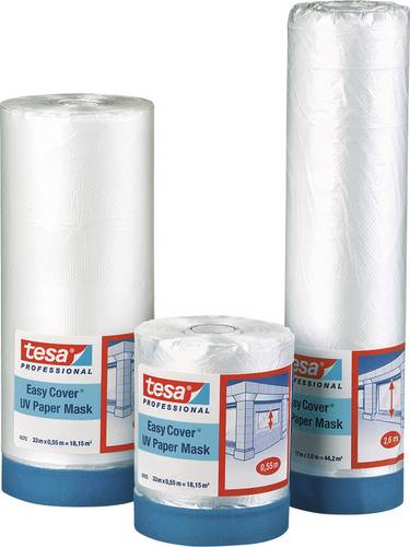 04372-1-1 04372-1-1 Kreppband Easy Cover® 4369 Transparent (L x B) 33m x 1.40m 33m