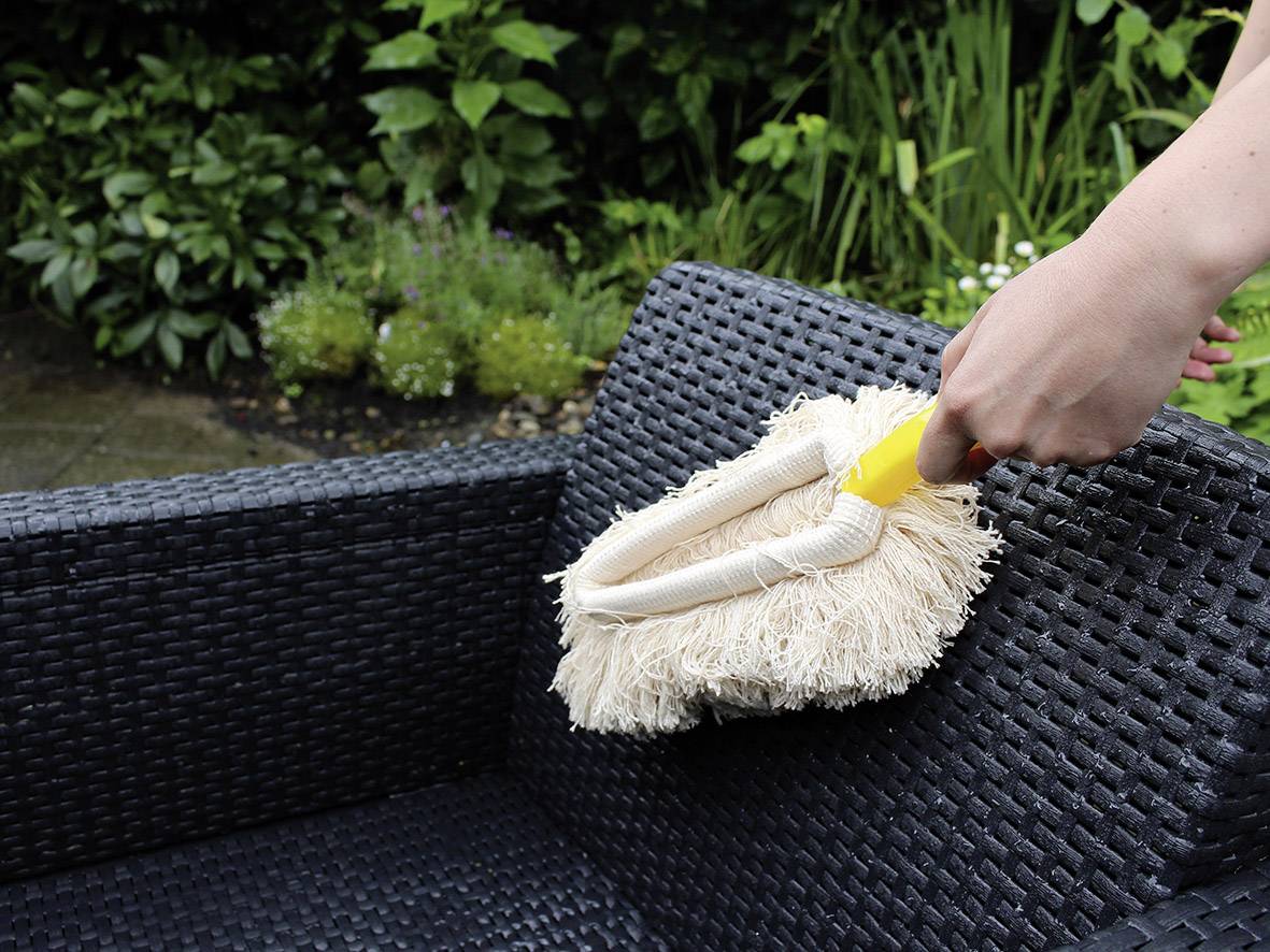 Mop mit Flüssigwachs APA 19014 1 St. (L x B x H) 33 x 20 x 22 cm