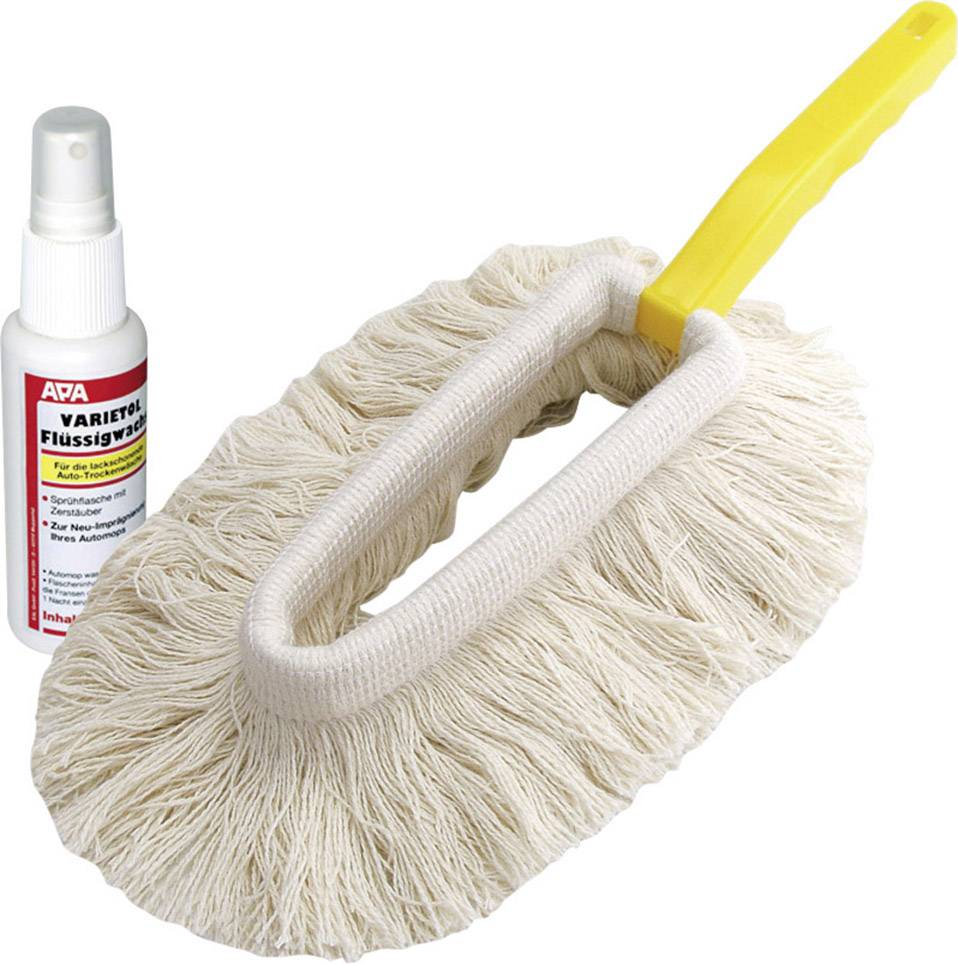 Mop mit Flüssigwachs APA 19014 1 St. (L x B x H) 33 x 20 x 22 cm