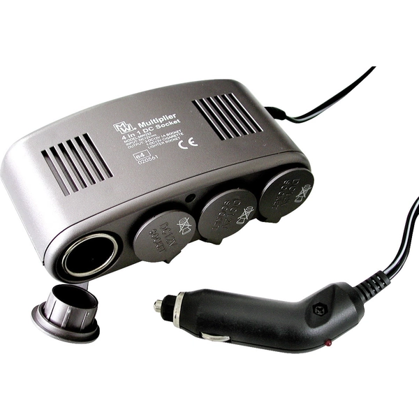 Eufab 16567   Zigarettenanzünder-Verteiler  Anzahl Zigarettenkupplungen 4 x  Belastbarkeit Strom max. 4 A Eufab 16567   Zigarettenanzünder-Verteiler  Anzahl Zigarettenkupplungen 4 x  Belastbarkeit Strom max. 4 A