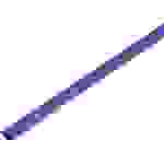 TRU COMPONENTS 1225527 Schrumpfschlauch ohne Kleber Blau 100mm 50mm Schrumpfrate:2:1 Meterware