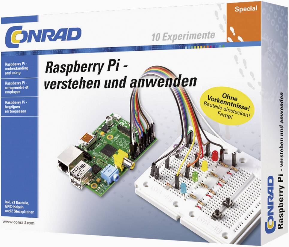 Set Raspberry Pi verstehen und anwenden inkl. Raspberry Pi® 3 Lernpaket