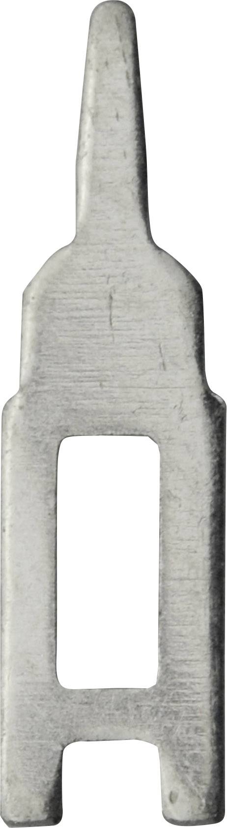 Vogt Verbindungstechnik 1001w.68 Lötstift Kontaktoberfläche verzinnt 100 St. (L x B) 10mm x 2.8mm