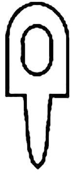 Vogt Verbindungstechnik 1015.28 Lötstift Kontaktoberfläche verzinnt 100 St. (L x B) 7.5mm x 2.8mm