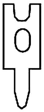 Vogt Verbindungstechnik 1016c.68 Lötstift Kontaktoberfläche verzinnt 100 St. (L x B) 10.5mm x 3mm