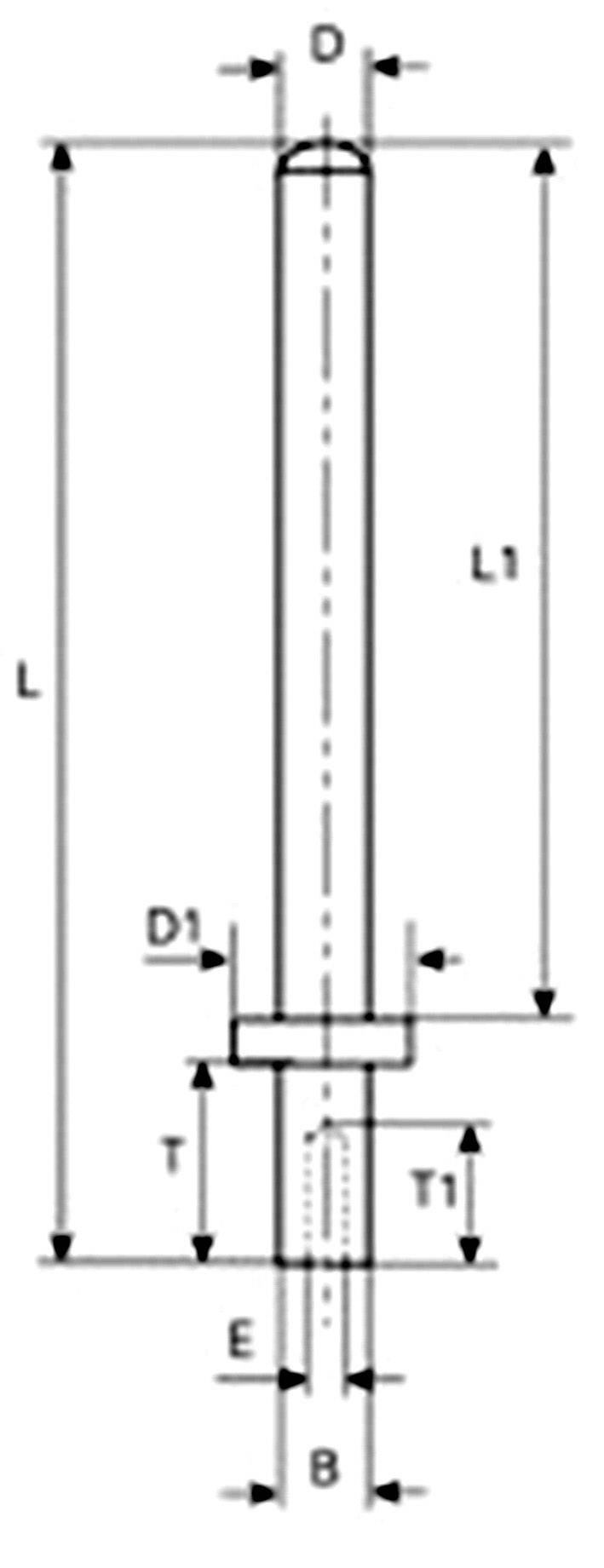 Vogt Verbindungstechnik 789.68 Kontaktstift Kontaktoberfläche verzinnt (L x B) 11mm x 1.5mm