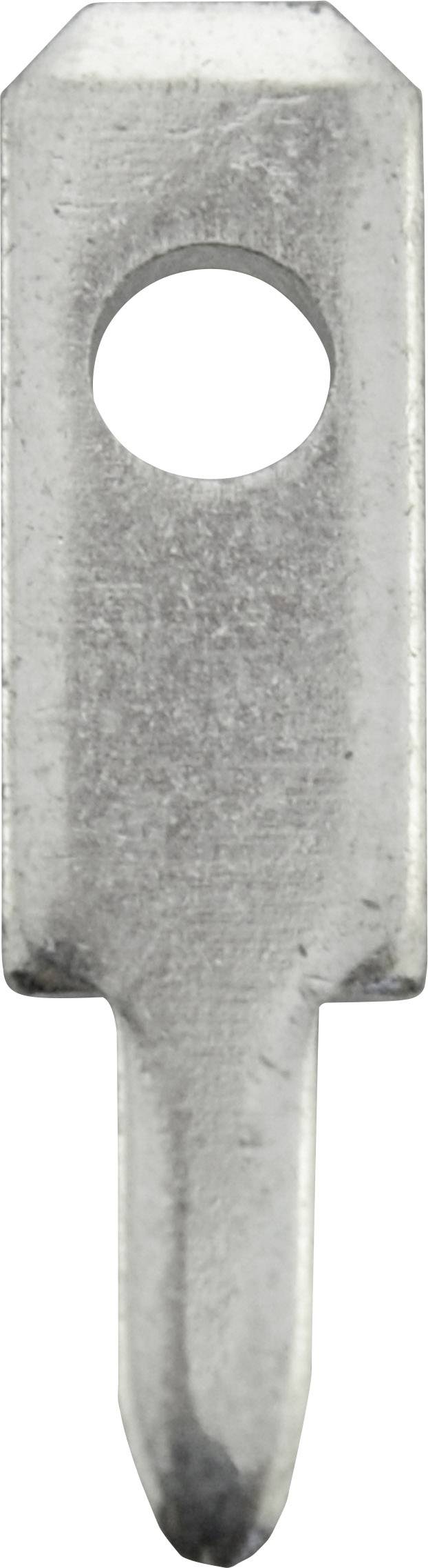 Vogt Verbindungstechnik 378008.61 Steckzunge Steckbreite: 2.8mm Steckdicke: 0.8mm 180° Unisoliert Metall 100St.