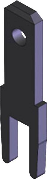 Vogt Verbindungstechnik 3785c08.68 Steckzunge Steckbreite: 2.8mm Steckdicke: 0.8mm 180° Unisoliert Metall 100St.