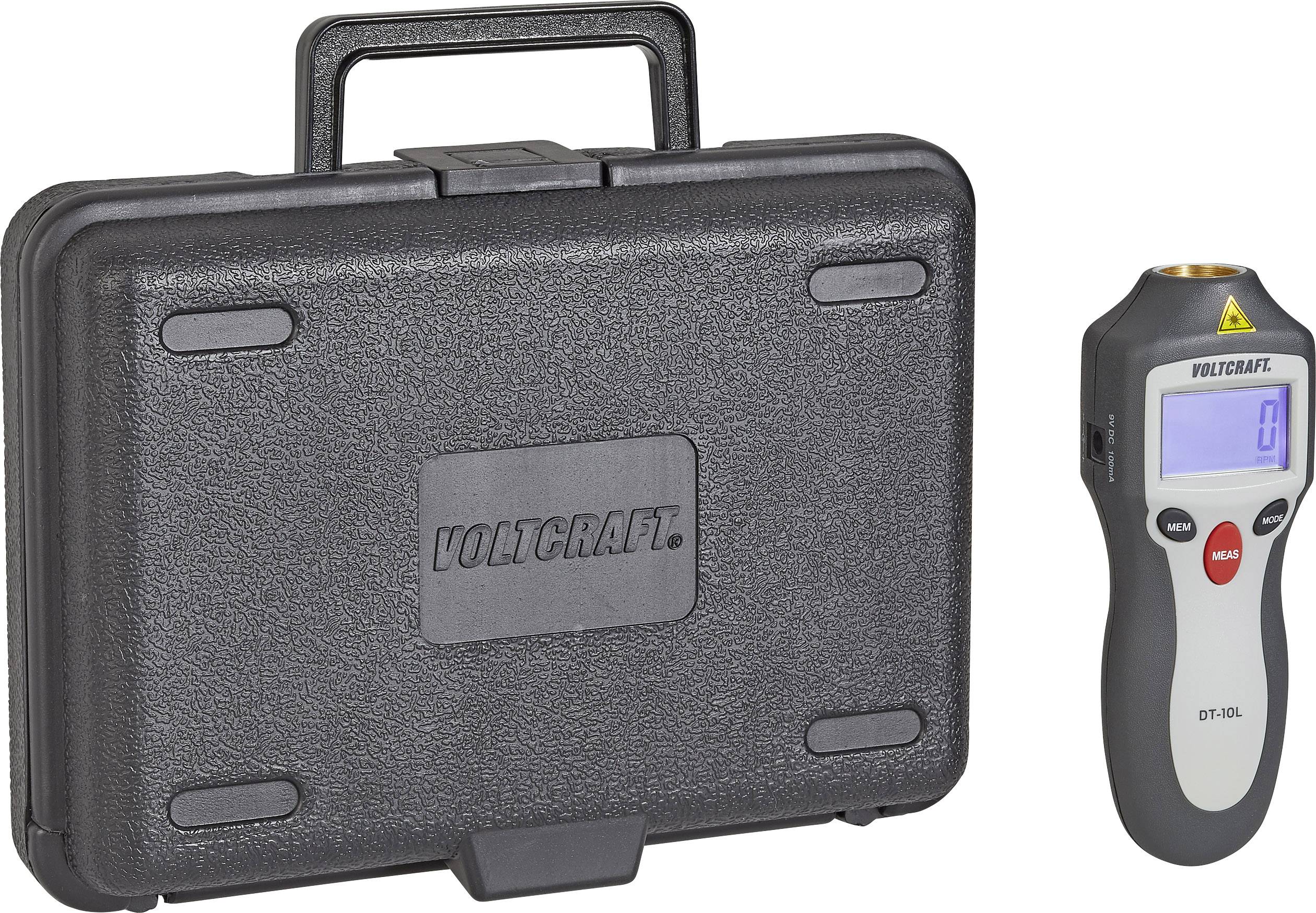 VOLTCRAFT DT-10L Drehzahlmesser 2 - 99999 U/min