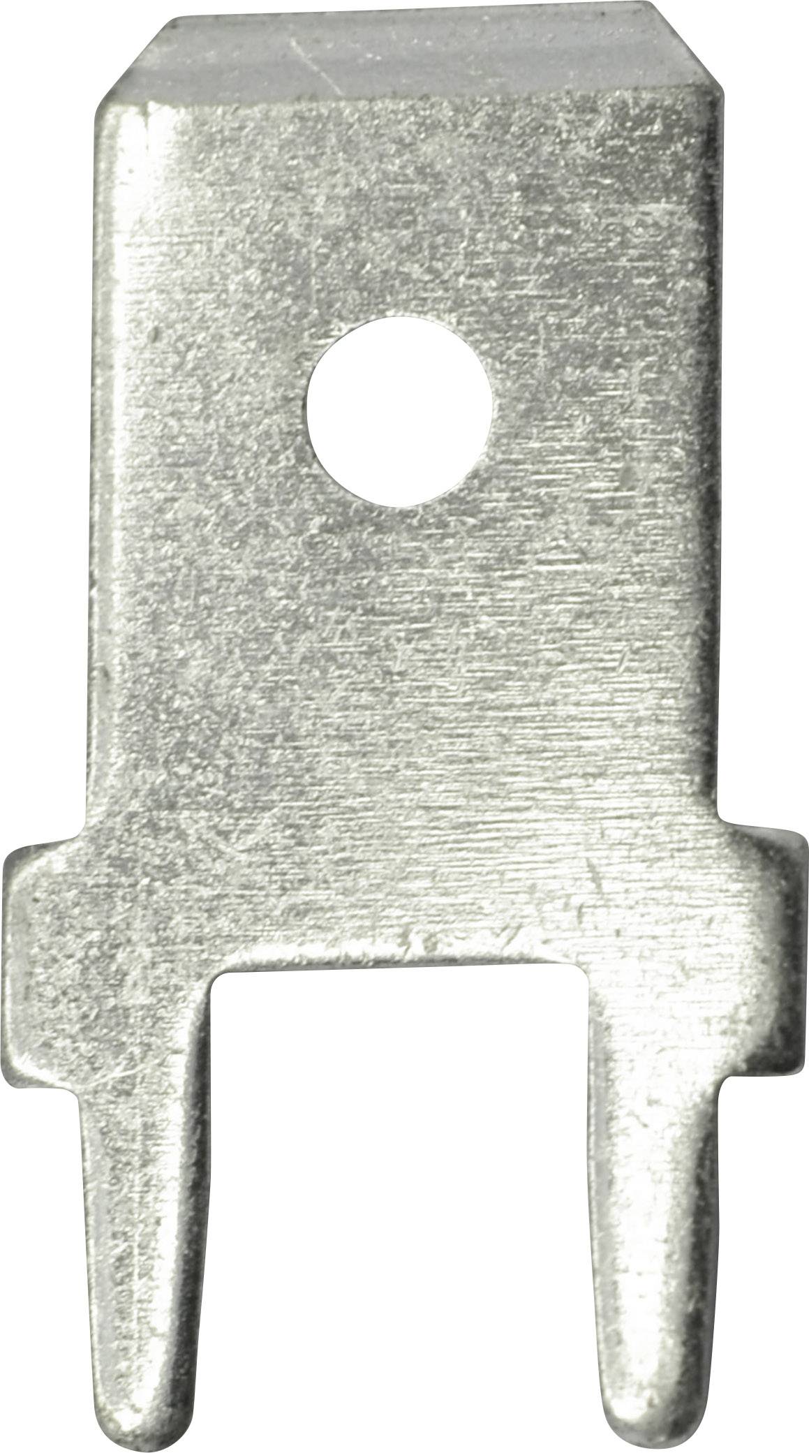 Vogt Verbindungstechnik 3866a.28 Steckzunge Steckbreite: 6.3mm 180° Unisoliert Metall 100St.