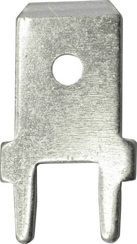 Vogt Verbindungstechnik 3866b.61 Steckzunge Steckbreite: 6.3 mm 180 ° Unisoliert Metall 100 St.