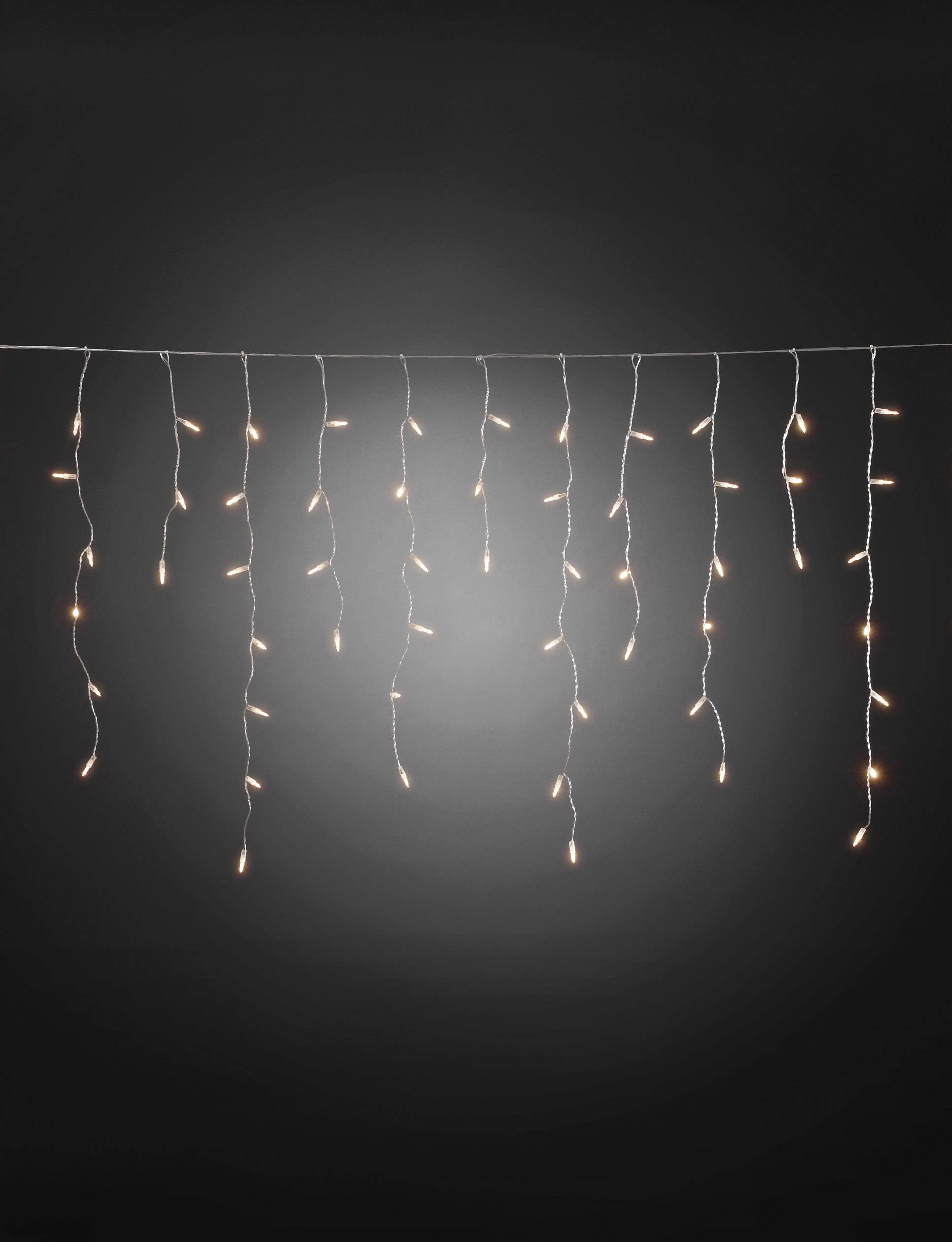 Konstsmide Lichtervorhang-Eisregen Außen 24V EEK: F (A - G) 200 LED Warmweiß (L x B x H) 15.07m x 507cm x 87.5cm