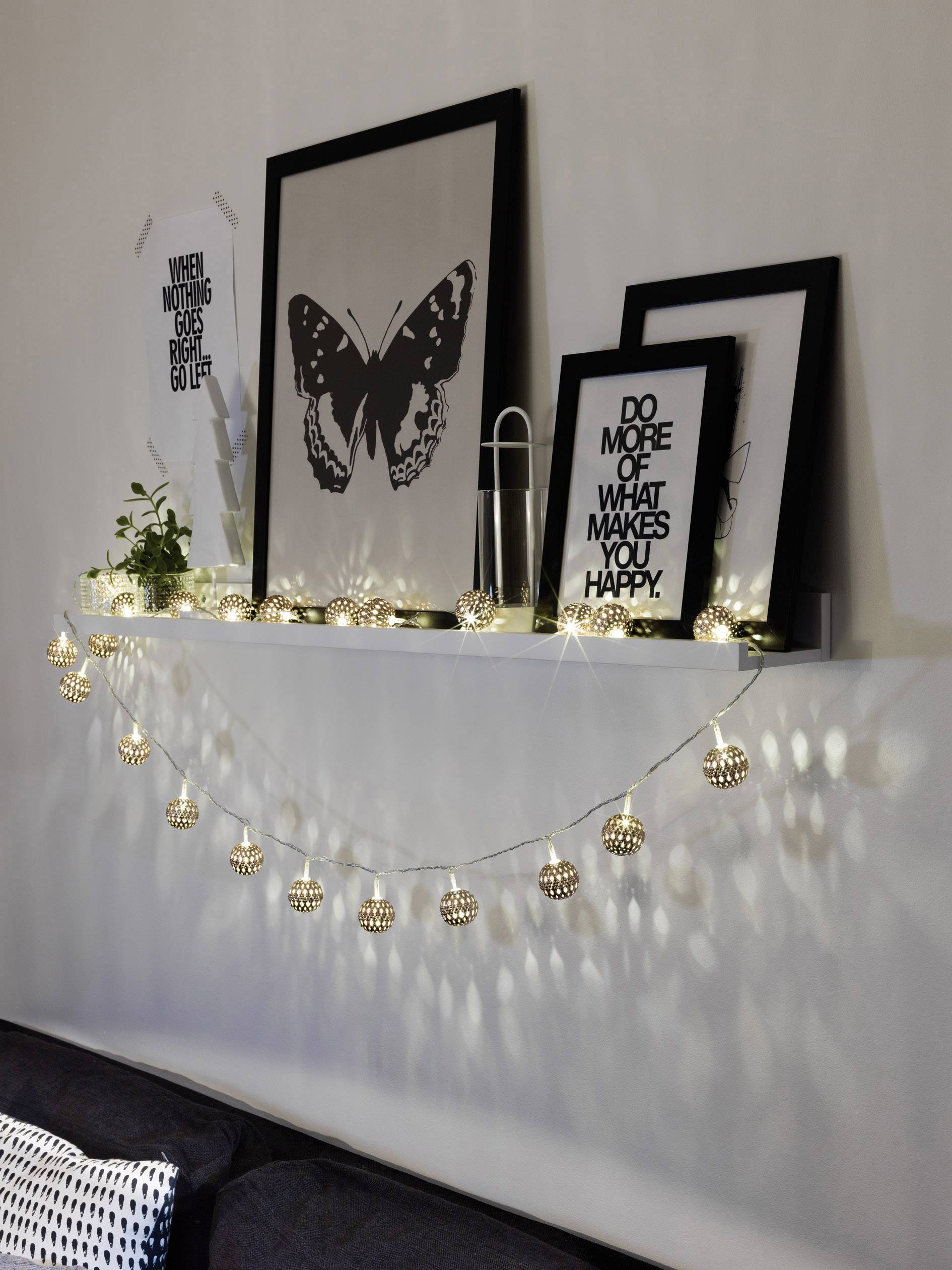 Konstsmide 3156-603 Motiv-Lichterkette Innen netzbetrieben Anzahl Leuchtmittel 24 LED Warmweiß