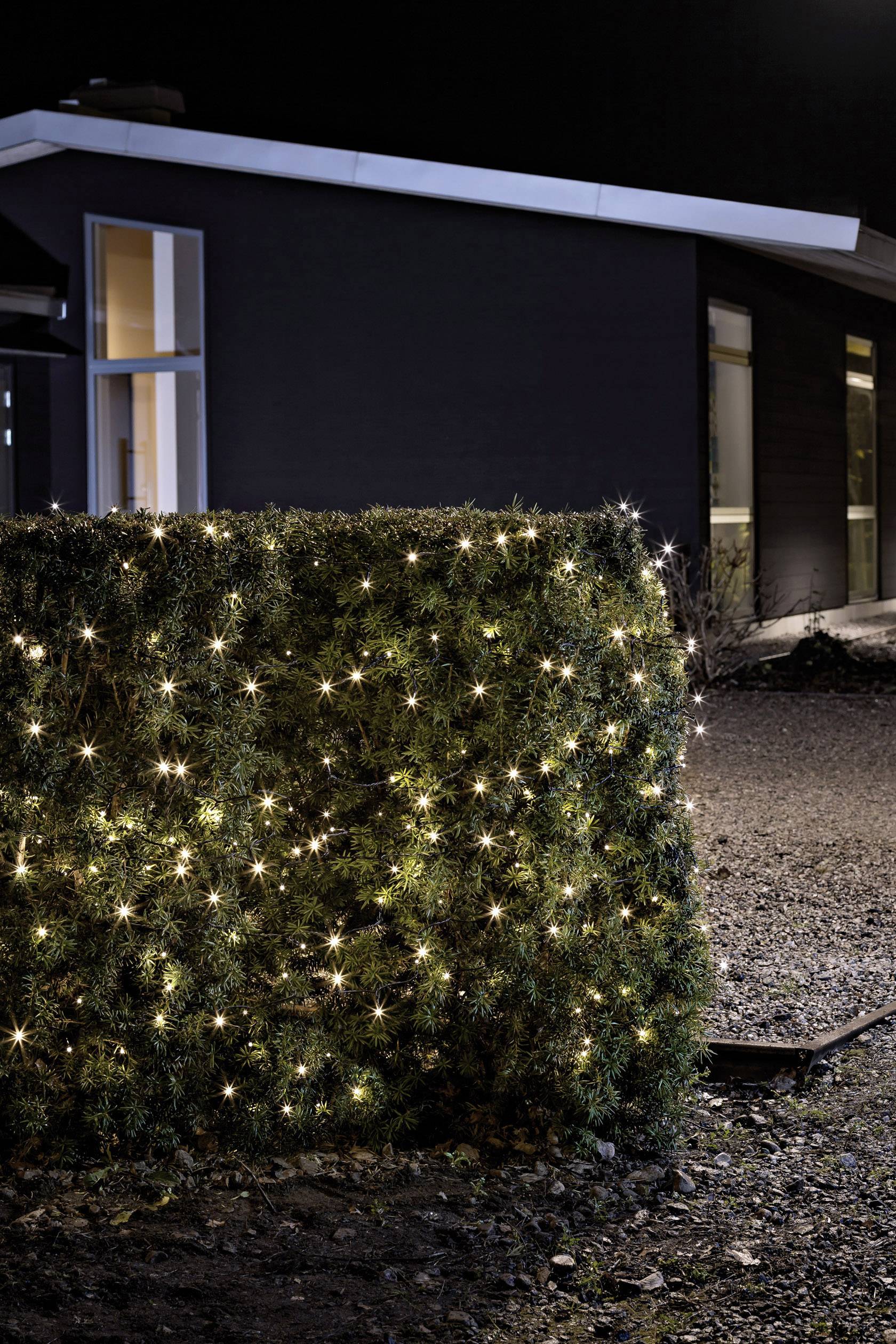 Konstsmide 3729-100 Micro-Lichterkette Außen batteriebetrieben Anzahl Leuchtmittel 120 LED Warmweiß