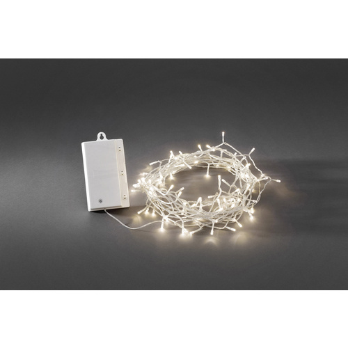 Konstsmide 3729-103 Micro-Lichterkette LED Warmweiß Beleuchtete Länge: 12m