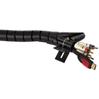 Hama Kabel-Bündelschlauch Kunststoff Schwarz flexibel (Ø x L) 2.5 cm x 200 cm 1 St. 00020643 Hama Kabel-Bündelschlauch Kunststoff Schwarz flexibel (Ø x L) 2.5 cm x 200 cm 1 St. 00020643