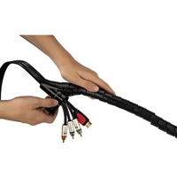 Hama Kabel-Bündelschlauch Kunststoff Schwarz flexibel (Ø x L) 2.5 cm x 200 cm 1 St. 00020643 Hama Kabel-Bündelschlauch Kunststoff Schwarz flexibel (Ø x L) 2.5 cm x 200 cm 1 St. 00020643