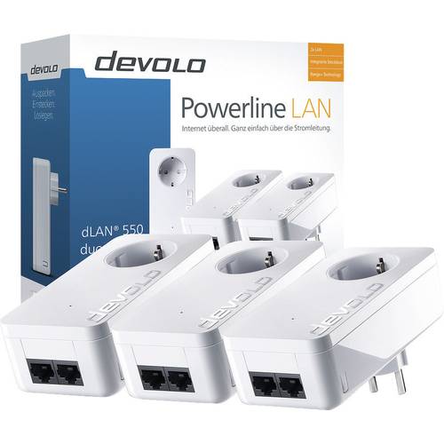 Devolo Powerline LAN 550 duo Ergänzung - EDV e.U Devolo Powerline LAN 550 duo Ergänzung - EDV e.U
