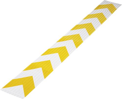 TOOLCRAFT RTS115/1000-YL 1564155 Warnstreifen RTS Gelb, Silber (L x B) 1m x 115mm 1m