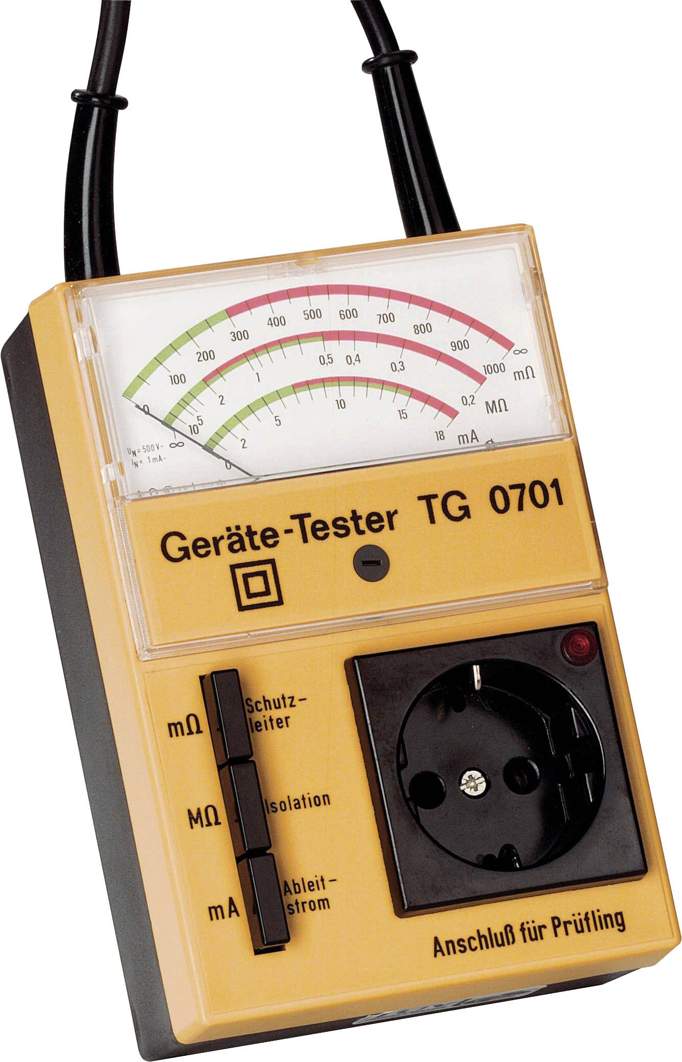 GMW TG 0701 Gerätetester, Installationstester DIN EN 61010 Teil 1/VDE 0411 Teil 1