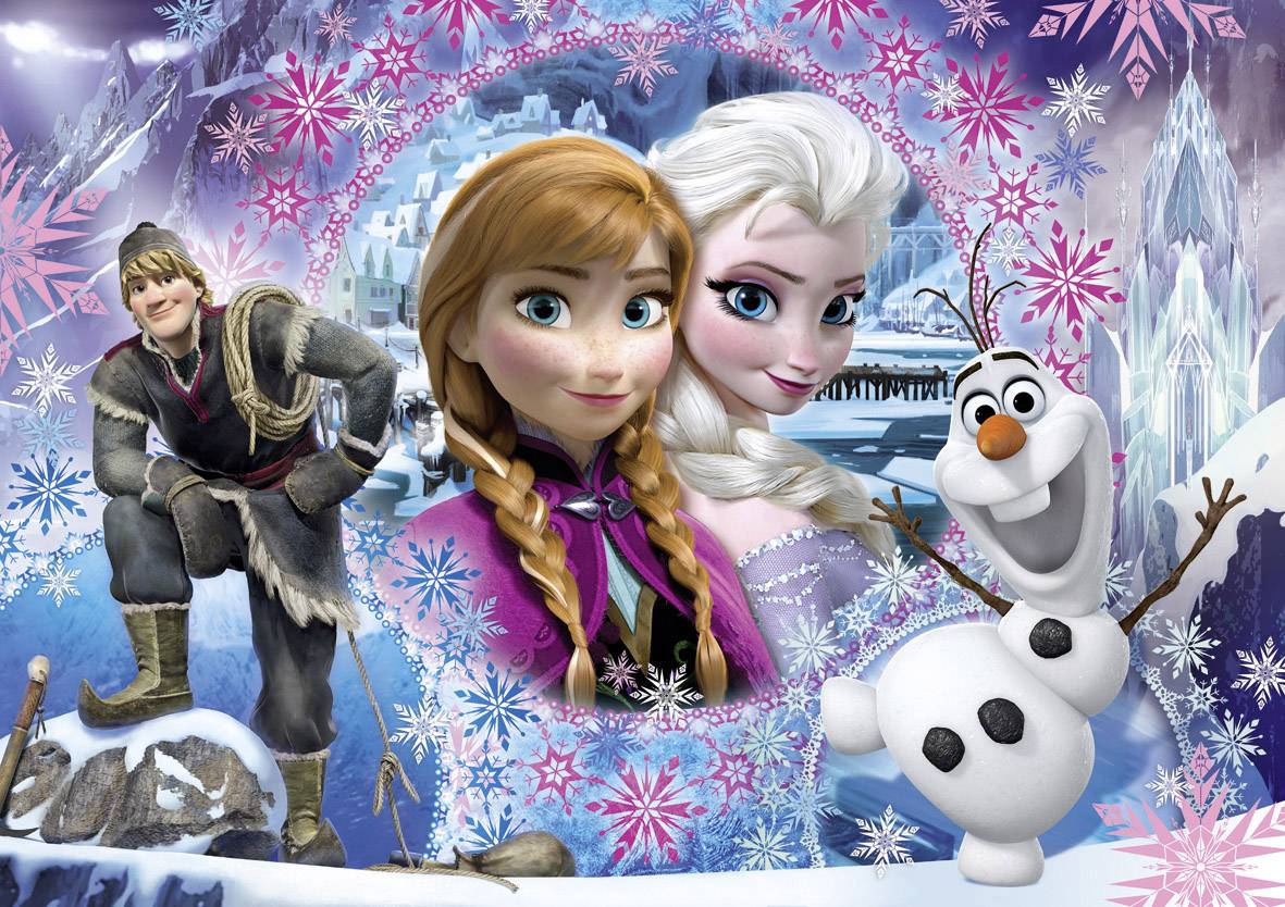 Clementoni Puzzle - Die Eiskönigin, 104 Teile