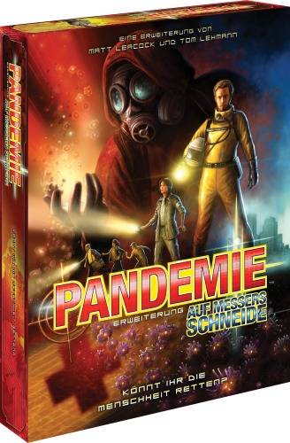 Asmodee 671101 Z-MAN Games - Pandemie - Auf Messers Schneide - 1. Erweiterung