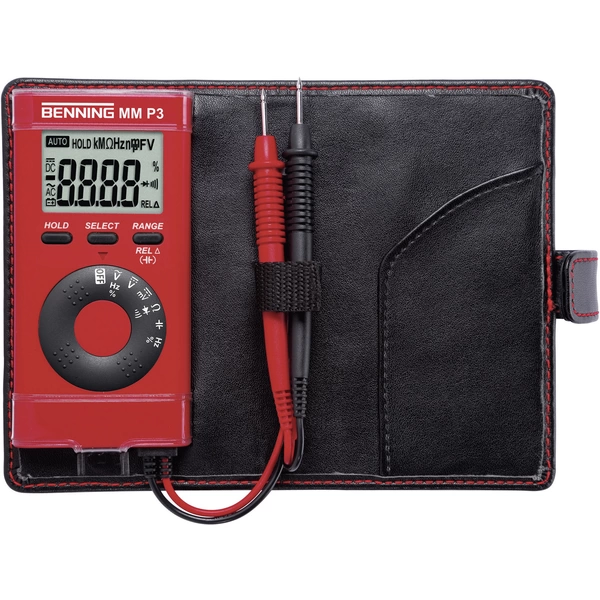 Benning MM P3 Hand-Multimeter digital CAT II 600 V, CAT III 300 V Anzeige (Counts): 4000 Benning MM P3 Hand-Multimeter digital CAT II 600 V, CAT III 300 V Anzeige (Counts): 4000