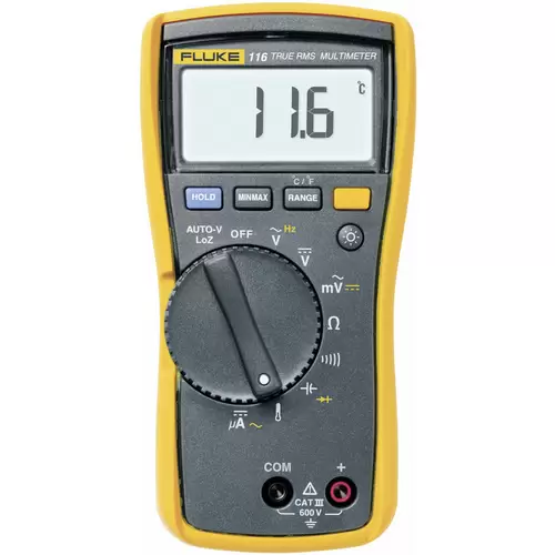 Fluke 116/62 MAX+ Hand-Multimeter digital CAT III 600 V Anzeige (Counts): 6000 Fluke 116/62 MAX+ Hand-Multimeter digital CAT III 600 V Anzeige (Counts): 6000