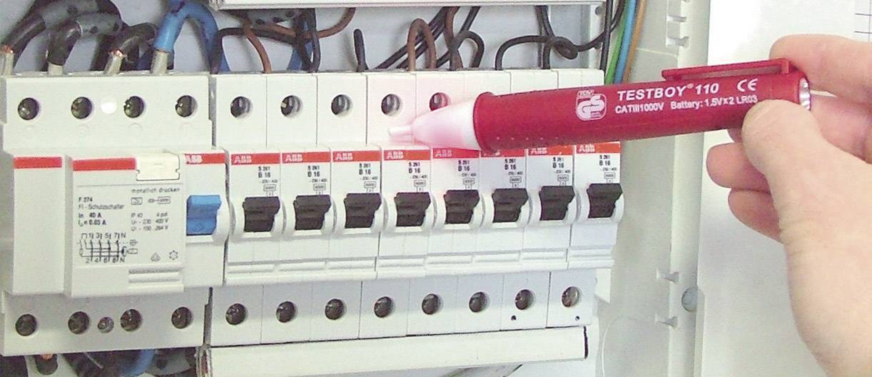 Testboy 113 Berührungsloser Spannungsprüfer CAT III 1000 V LED, Akustik