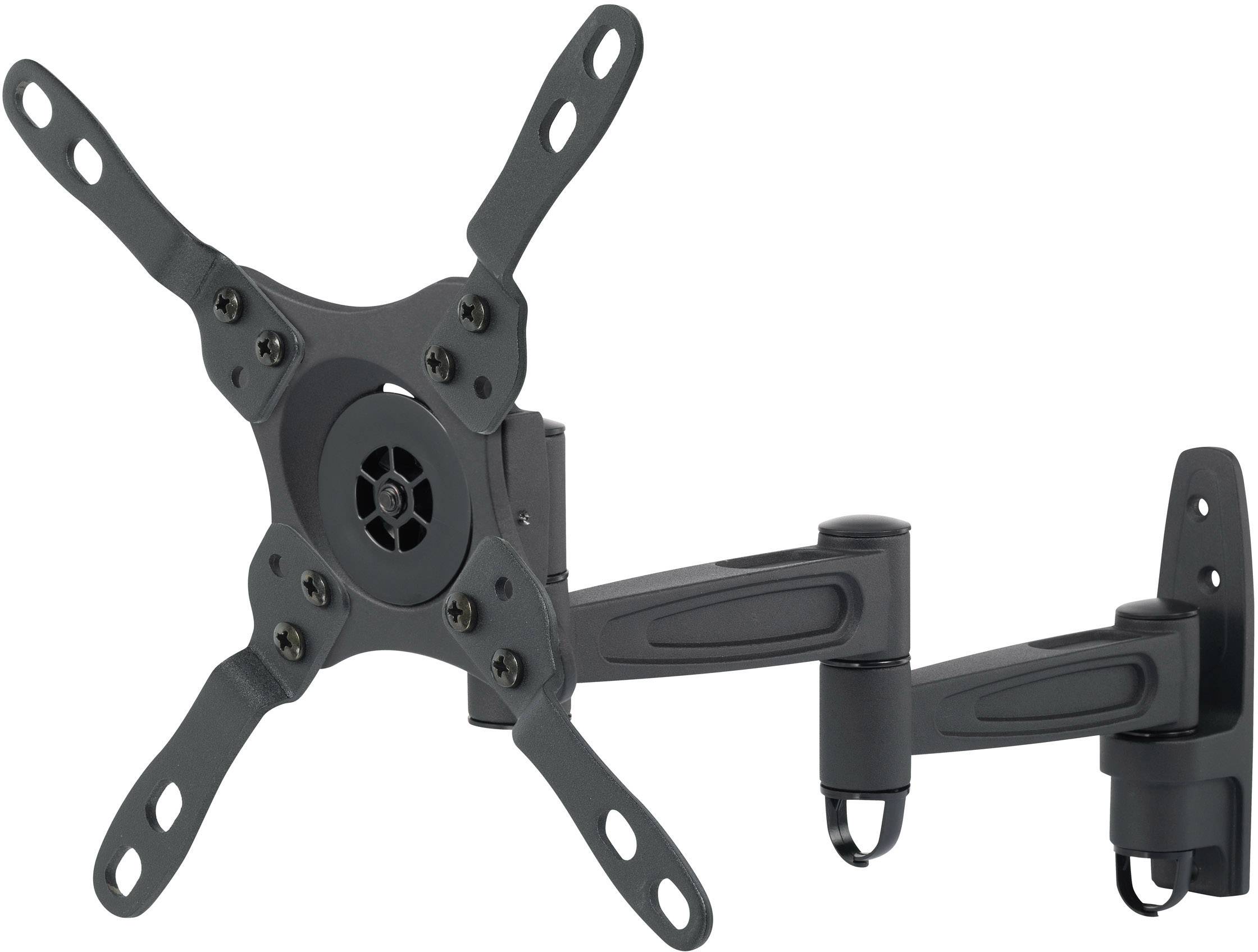 SpeaKa Professional SP-6012552 TV-Wandhalterung Ausziehbar, Mit Verriegelungsmechanismus 33,0cm (13") - 96,5cm (38")