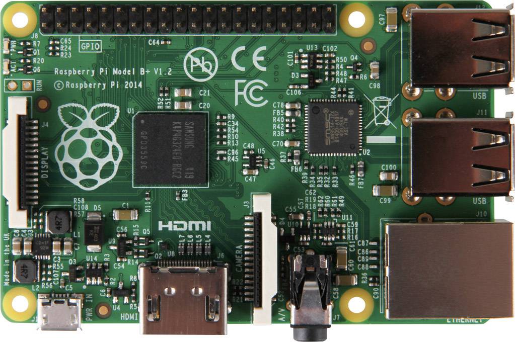Raspberry Pi® B+ 512 MB 4 x 0.7 GHz
