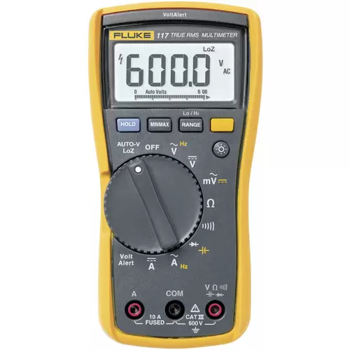 Fluke 117/323 Hand-Multimeter, Stromzange digital CAT III 600V Anzeige (Counts): 6000 Fluke 117/323 Hand-Multimeter, Stromzange digital CAT III 600V Anzeige (Counts): 6000
