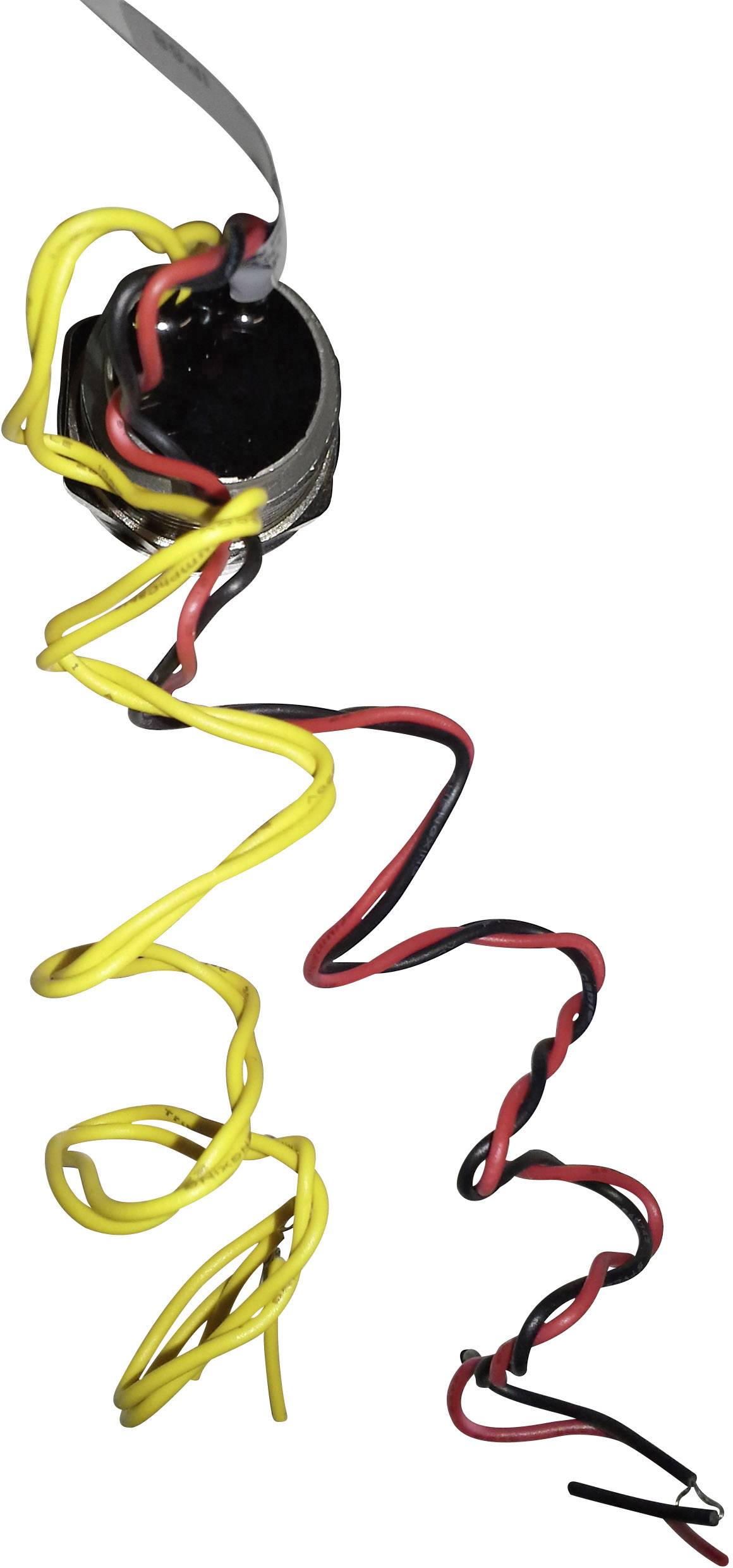 Renkforce RF-4707816 Klingeltaster mit Piezo 1fach Edelstahl, Weiß 24 V/0,3A