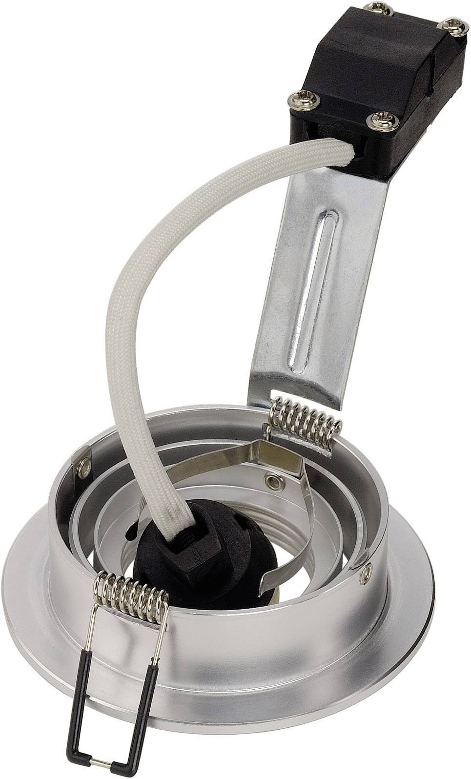 SLV 111360 New Tria Einbauring Halogen GU10 50 W Aluminium (gebürstet)