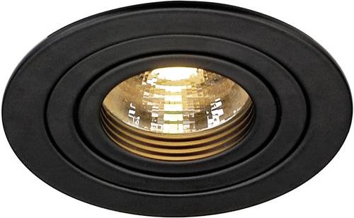 SLV 113490 New Tria Einbauring Halogen GU10 50W Schwarz