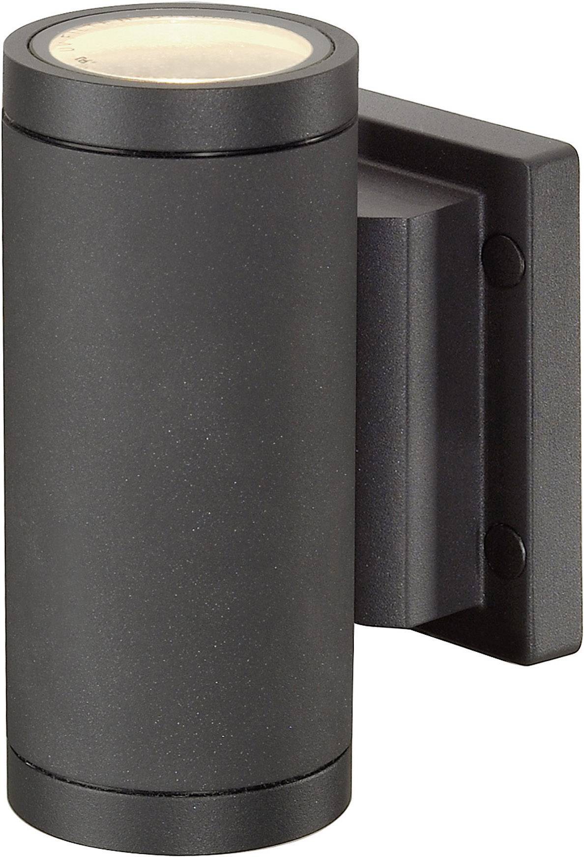 SLV New Myra Wall Up & Down 233115 Außenwandleuchte Halogen GU10 70 W Anthrazit