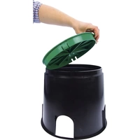 Heitronic 21036 Bodeneinbaudose Schwarz, Grün Heitronic 21036 Bodeneinbaudose Schwarz, Grün