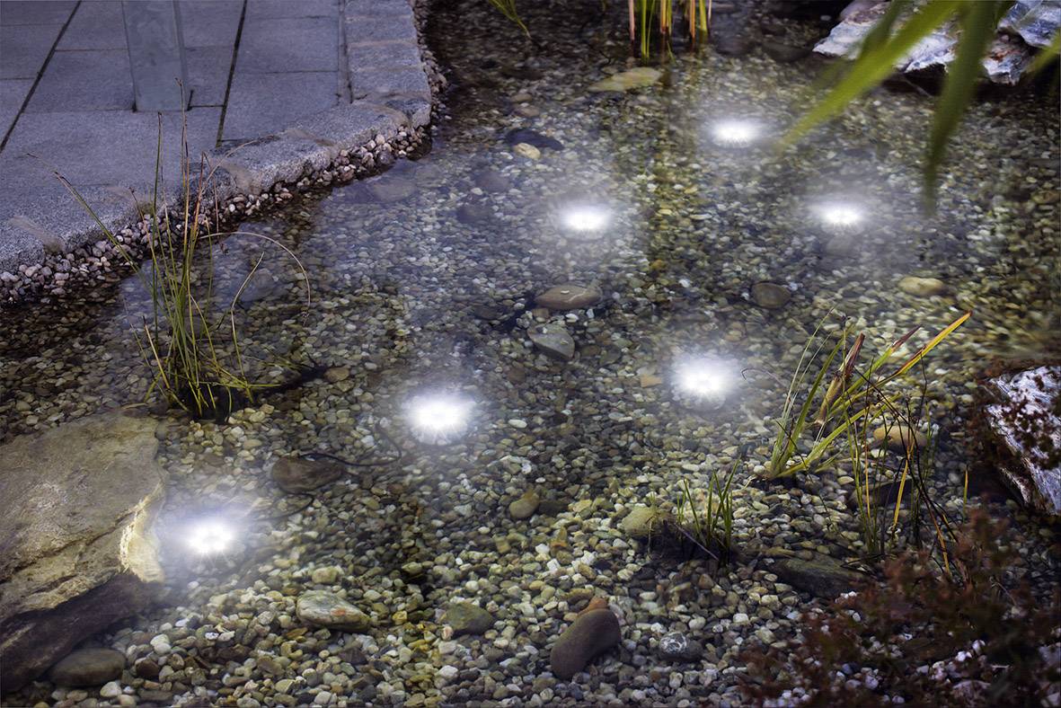 Esotec 102150 Teichbeleuchtung LED Schwarz