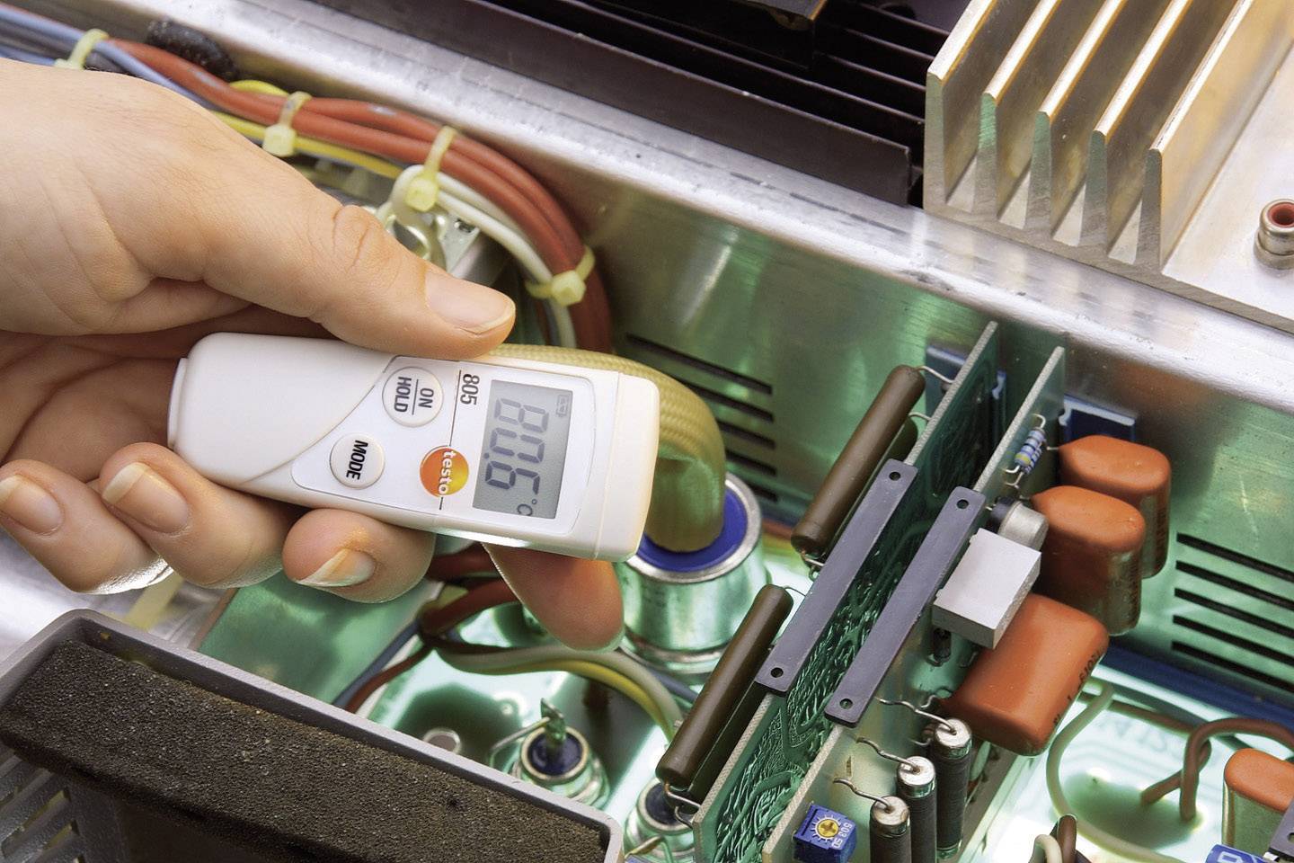 Testo 805 Infrarot-Thermometer Optik 1:1 -25 - +250°C