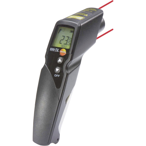 Testo 830-T2 Infrarot-Thermometer Optik 12:1 -30 - +400 °C Kontaktmessung