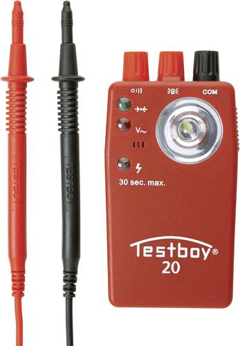 Testboy 20 Plus Durchgangsprüfgerät CAT II 300V LED, Akustik