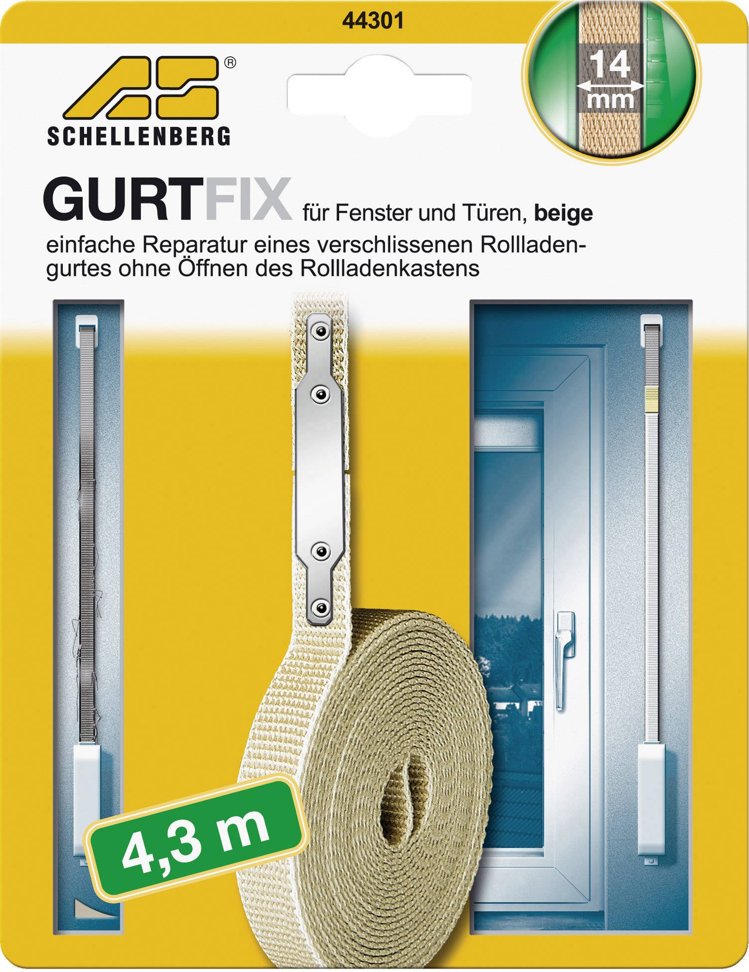 Schellenberg 44301 Reparaturset Passend für (Rollladensysteme) Schellenberg Mini