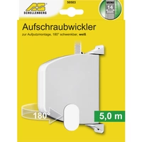 Schellenberg 50503 Gurtwickler Aufputz Passend für (Rollladensysteme) Schellenberg Mini Schellenberg 50503 Gurtwickler Aufputz Passend für (Rollladensysteme) Schellenberg Mini