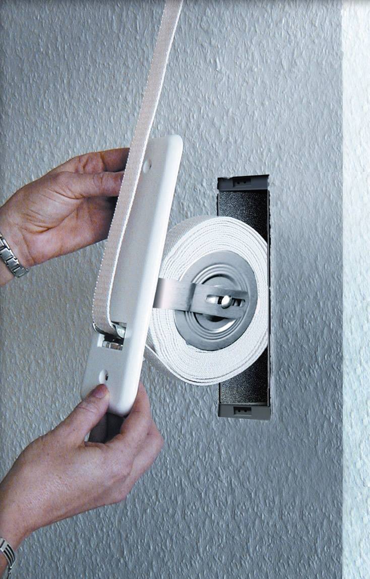 Schellenberg 11400 Gurtwickler Unterputz Passend für (Rollladensysteme) Schellenberg Maxi