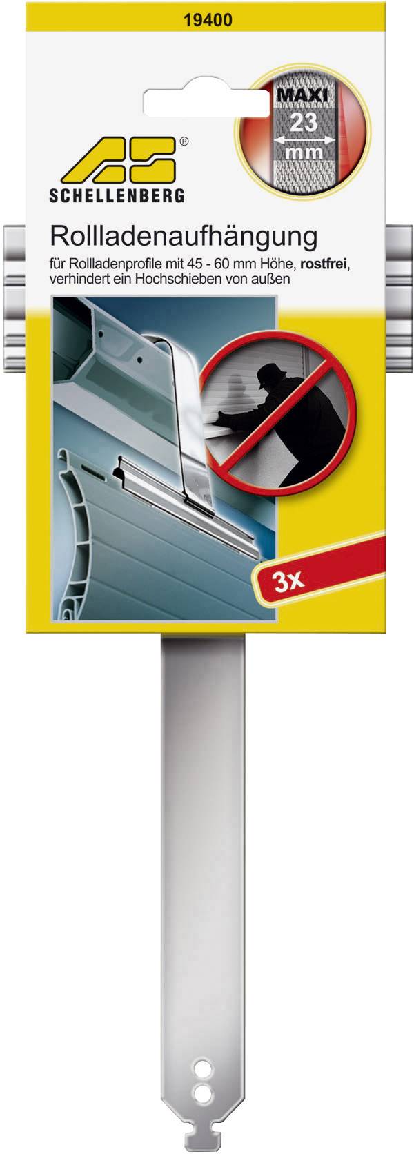Schellenberg 19400 Aufhängung Passend für (Rollladensysteme) Schellenberg Maxi