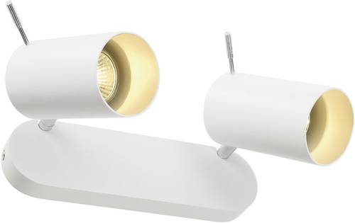 SLV Asto Tube II 147412 Deckenstrahler Halogen, LED GU10 150W Weiß