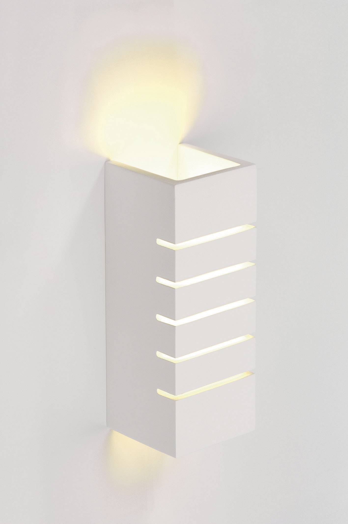 SLV GL 100 148010 Wandleuchte E14 40W Energiesparlampe, LED, Halogen Weiß