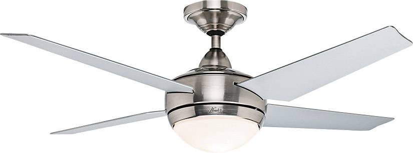 Hunter Sonic BN Deckenventilator 60 W (Ø x H) 132 cm x 300 mm Chrom (gebürstet)