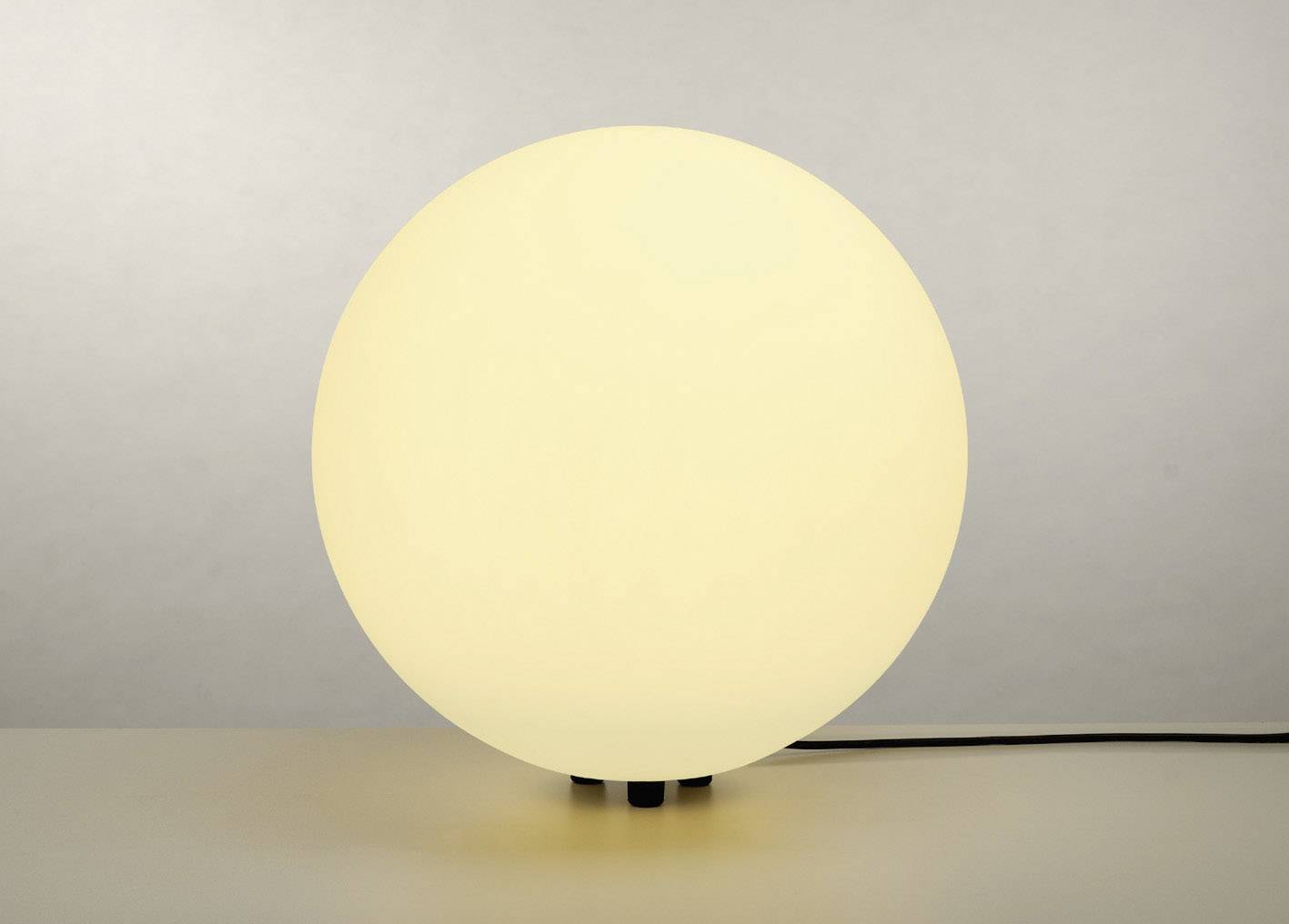 SLV 227221 Rotoball Floor Gartenleuchte Kugel Energiesparlampe E27 23W Weiß