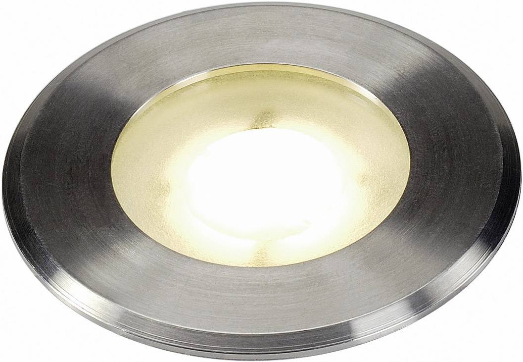 SLV Dasa Flat 228412 Außeneinbauleuchte LED fest eingebaut LED 4.3W Edelstahl (gebürstet)